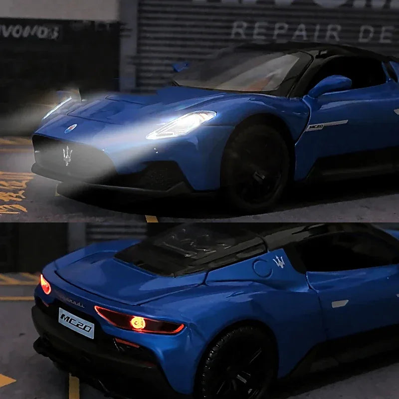 1:32 Maserati MC20 Coupe Diecast Alloy Car With Sound And Light - ToylandEU