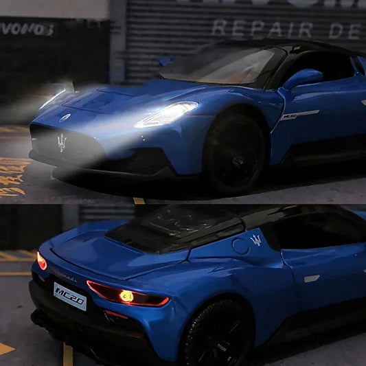1:32 Maserati MC20 Coupe Diecast Alloy Car With Sound And Light - ToylandEU