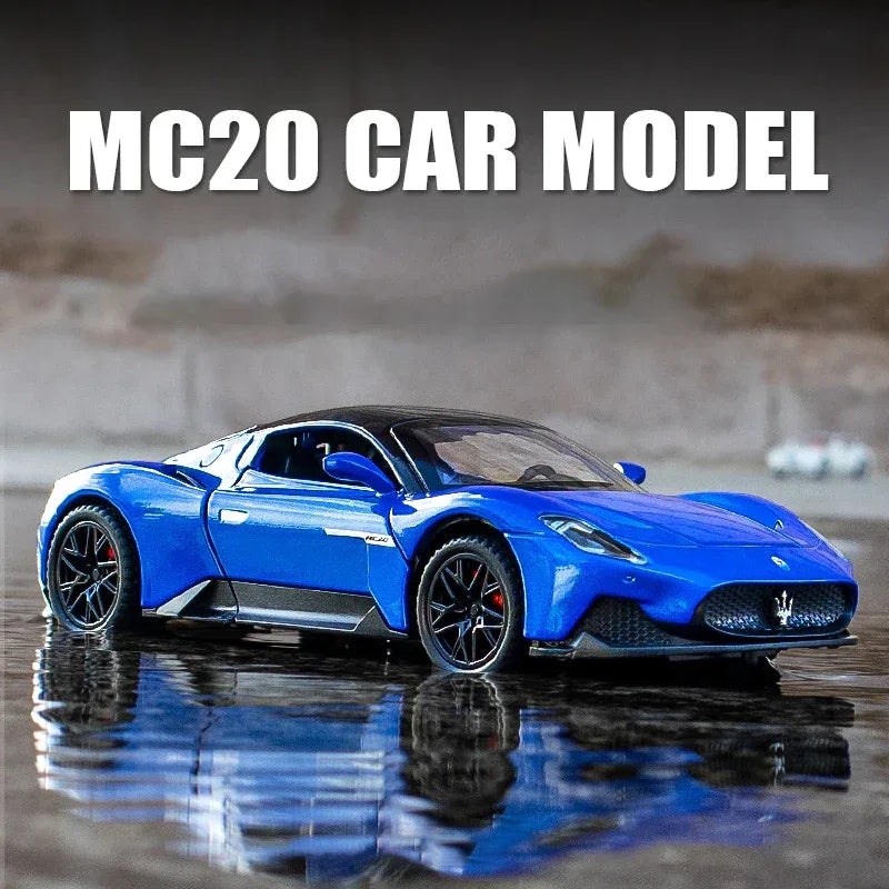 1:32 Maserati MC20 Coupe Diecast Alloy Car With Sound And Light - ToylandEU