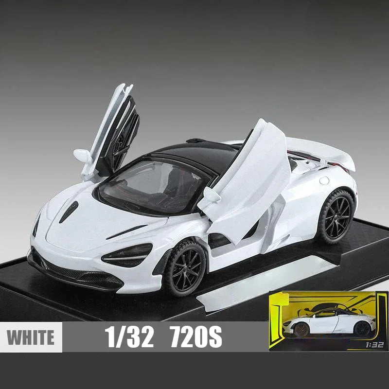 1:32 McLaren 720S Diecast Model Car Alloy Sound and Light - ToylandEU