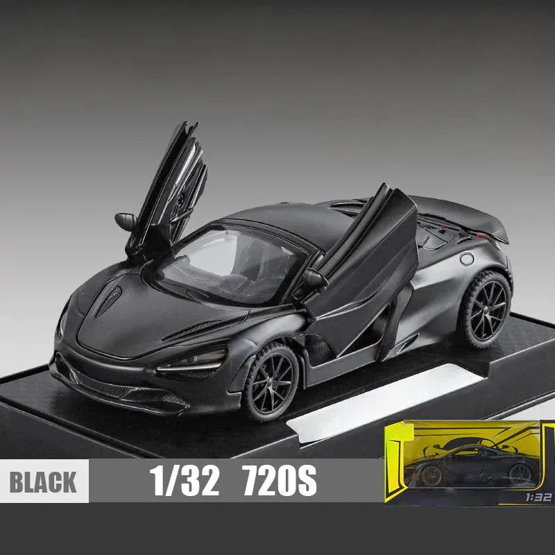1:32 McLaren 720S Diecast Model Car Alloy Sound and Light - ToylandEU