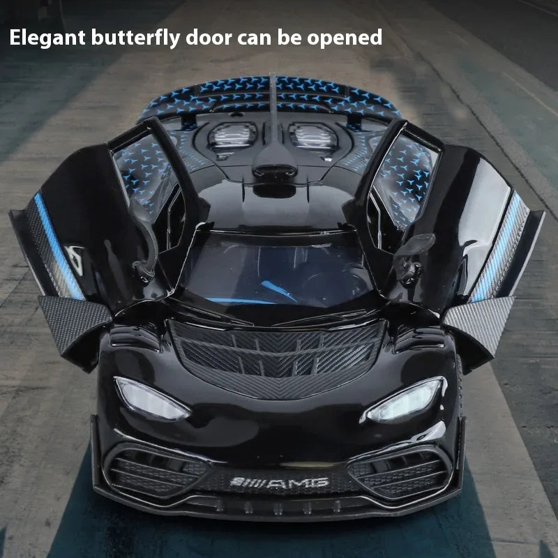 1:32 Mercedes AMG One Diecast Metal Car Sound And Light Collectible - ToylandEU