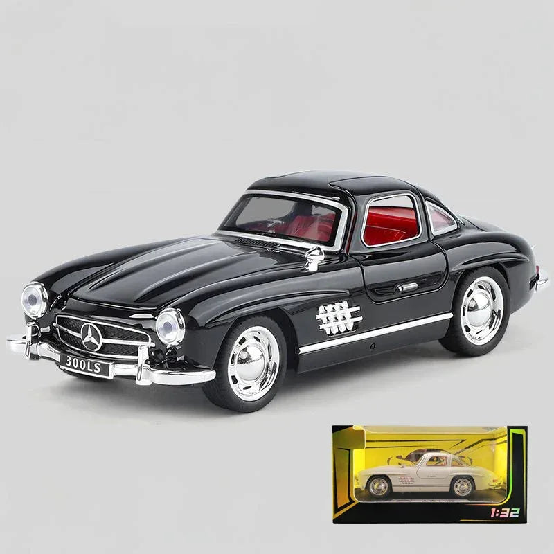 1:32 Mercedes Benz 300SL Diecast Model Car Metal Desktop Ornament - ToylandEU