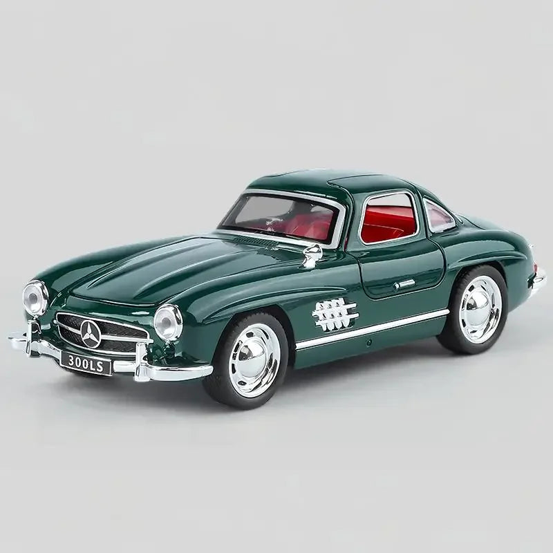 1:32 Mercedes Benz 300SL Diecast Model Car Metal Desktop Ornament - ToylandEU