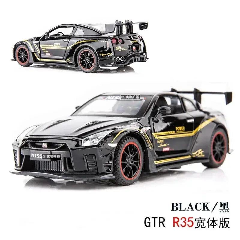  1:32 Nissan GTR R35 Diecast Metal Model Car -  ToylandEU™