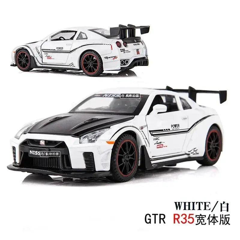  1:32 Nissan GTR R35 Diecast Metal Model Car -  ToylandEU™