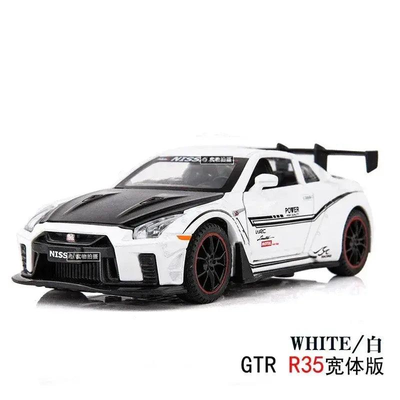  1:32 Nissan GTR R35 Diecast Metal Model Car -  ToylandEU™