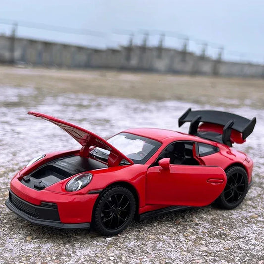 1 32 Porsche 911 GT3 Diecast Alloy Metal Car With Sound And Light - ToylandEU