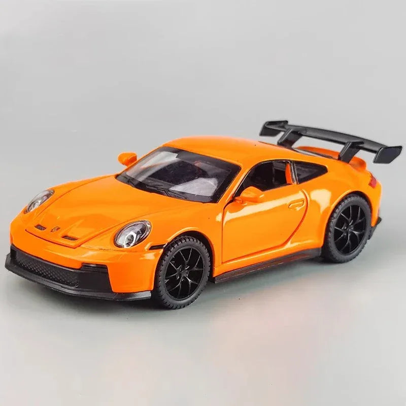 1 32 Porsche 911 GT3 Diecast Alloy Metal Car With Sound And Light - ToylandEU
