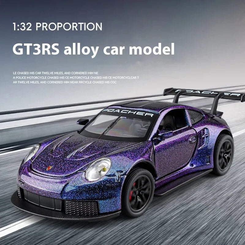 1:32 Porsche GT3 RS Diecast Metal Model Desktop Ornament - ToylandEU