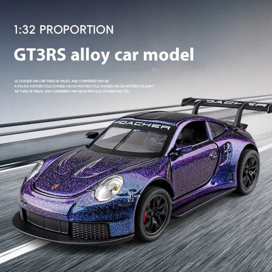 1:32 Porsche GT3 RS Diecast Metal Model Desktop Ornament - ToylandEU