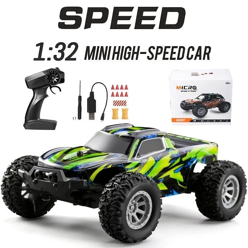 1:32 Proportion Remote Control Car Max 20 Km/h 2.4Ghz High-Speed All-Terrain Electric Toy - ToylandEU