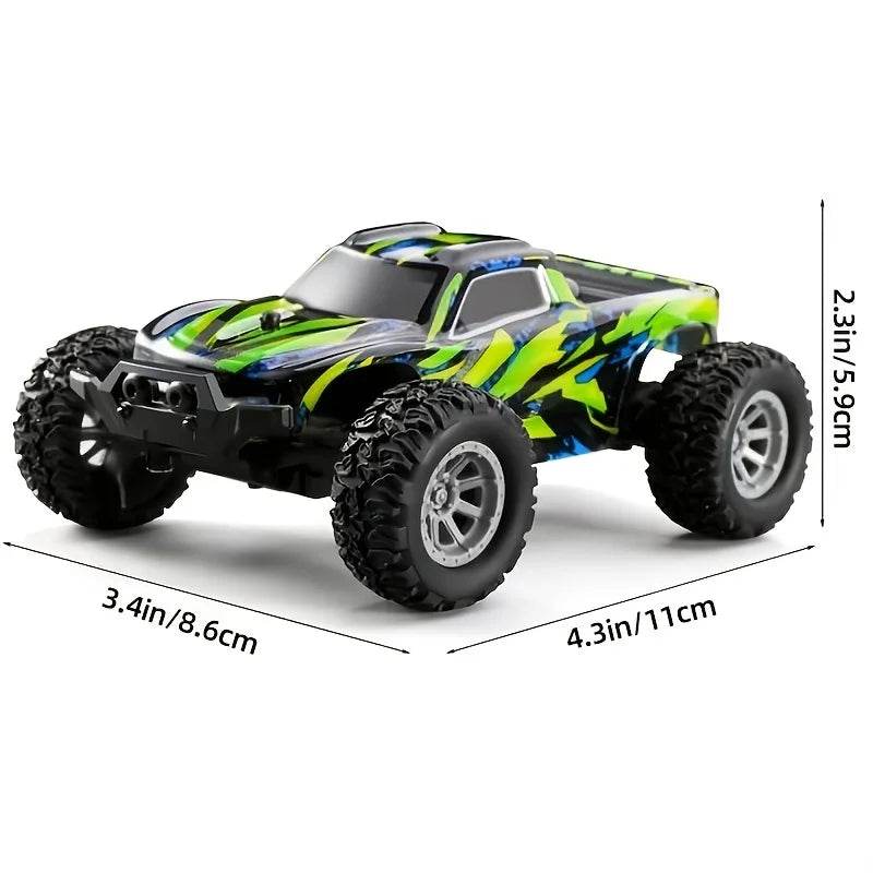 1:32 Proportion Remote Control Car Max 20 Km/h 2.4Ghz High-Speed All-Terrain Electric Toy - ToylandEU