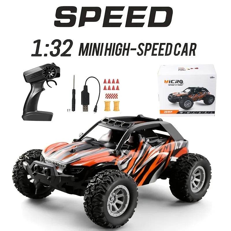 1:32 Proportion Remote Control Car Max 20 Km/h 2.4Ghz High-Speed All-Terrain Electric Toy - ToylandEU