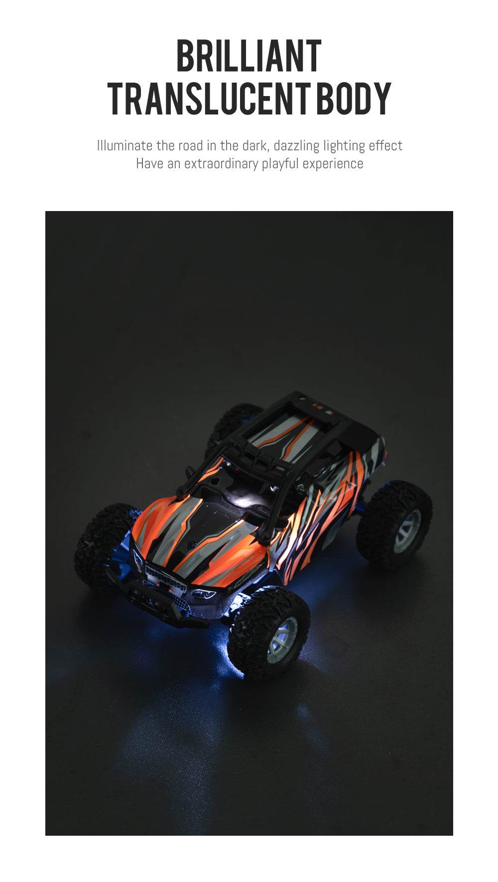 1:32 Proportion Remote Control Car Max 20 Km/h 2.4Ghz High-Speed All-Terrain Electric Toy - ToylandEU