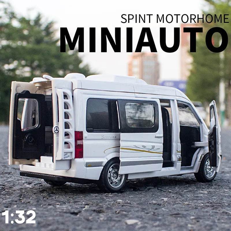 1:32 Scale Alloy MB Sprinter MPV Van Toy Car for Collectors - ToylandEU
