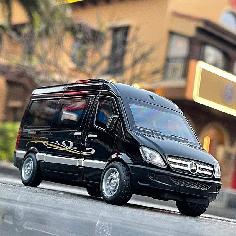 1:32 Scale Alloy MB Sprinter MPV Van Toy Car for Collectors - ToylandEU