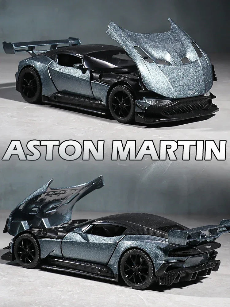 1:32 Scale Aston Martin Vulcan Diecast Metal Model Car With Sound and Light - ToylandEU