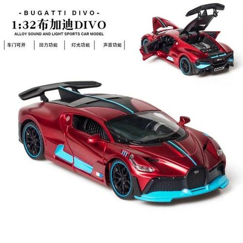 1:32 Scale Bugatti Veyron Divo Diecast Model Car with Free Shipping - ToylandEU