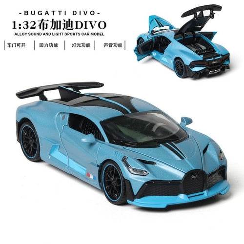 1:32 Scale Bugatti Veyron Divo Diecast Model Car with Free Shipping - ToylandEU