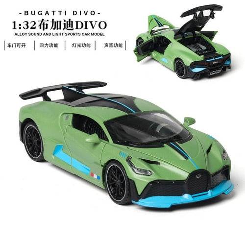1:32 Scale Bugatti Veyron Divo Diecast Model Car with Free Shipping - ToylandEU