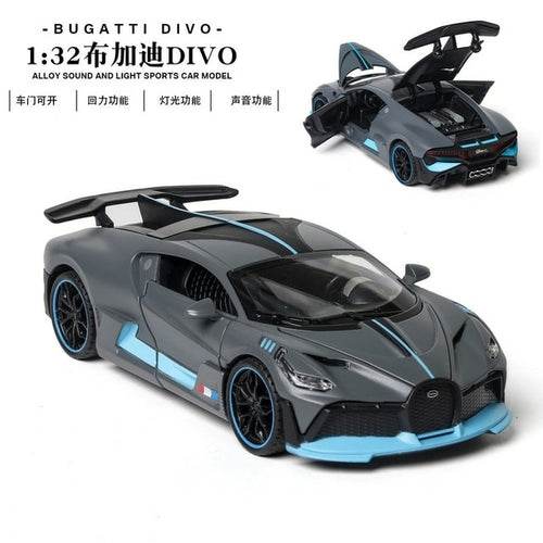 1:32 Scale Bugatti Veyron Divo Diecast Model Car with Free Shipping - ToylandEU