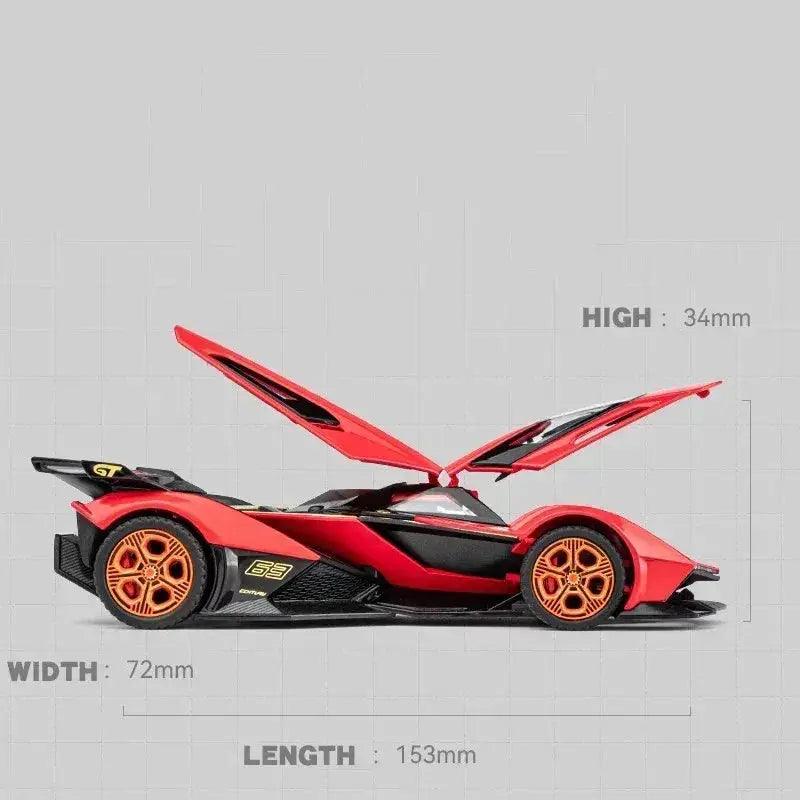  1:32 Scale Diecast Alloy Lamborghini V12 Vision GT Car -  ToylandEU™