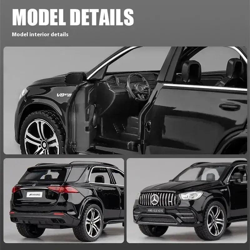  1 32 Scale Metal Diecast Mercedes GLE 63s Pull Back -  ToylandEU™