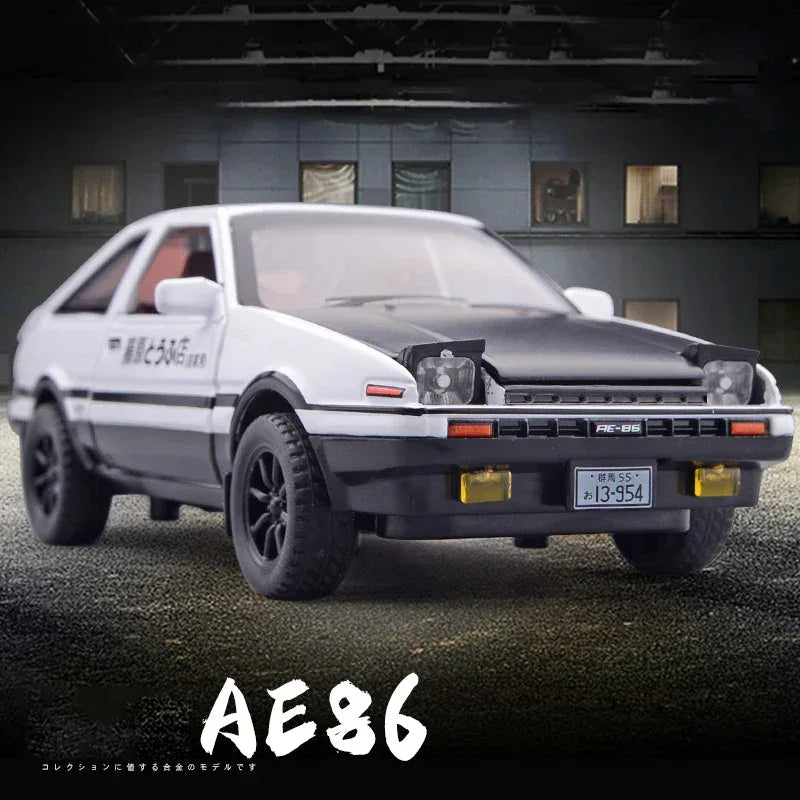 1:32 Toyota AE86 Die Cast Metal Pull Back Car - ToylandEU