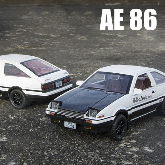 1:32 Toyota AE86 Die Cast Metal Pull Back Car - ToylandEU