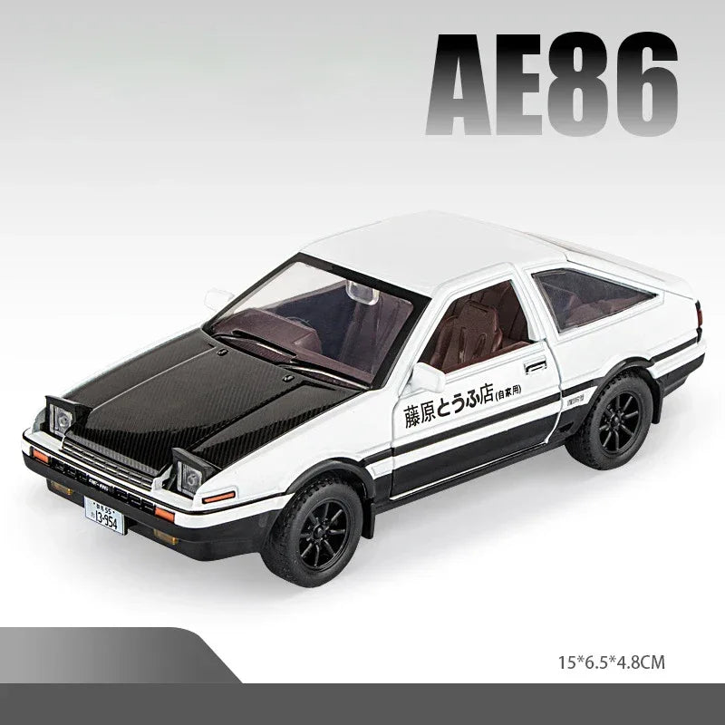 1:32 Toyota AE86 Die Cast Metal Pull Back Car - ToylandEU