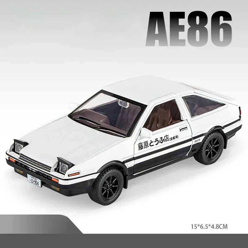 1:32 Toyota AE86 Die Cast Metal Pull Back Car - ToylandEU