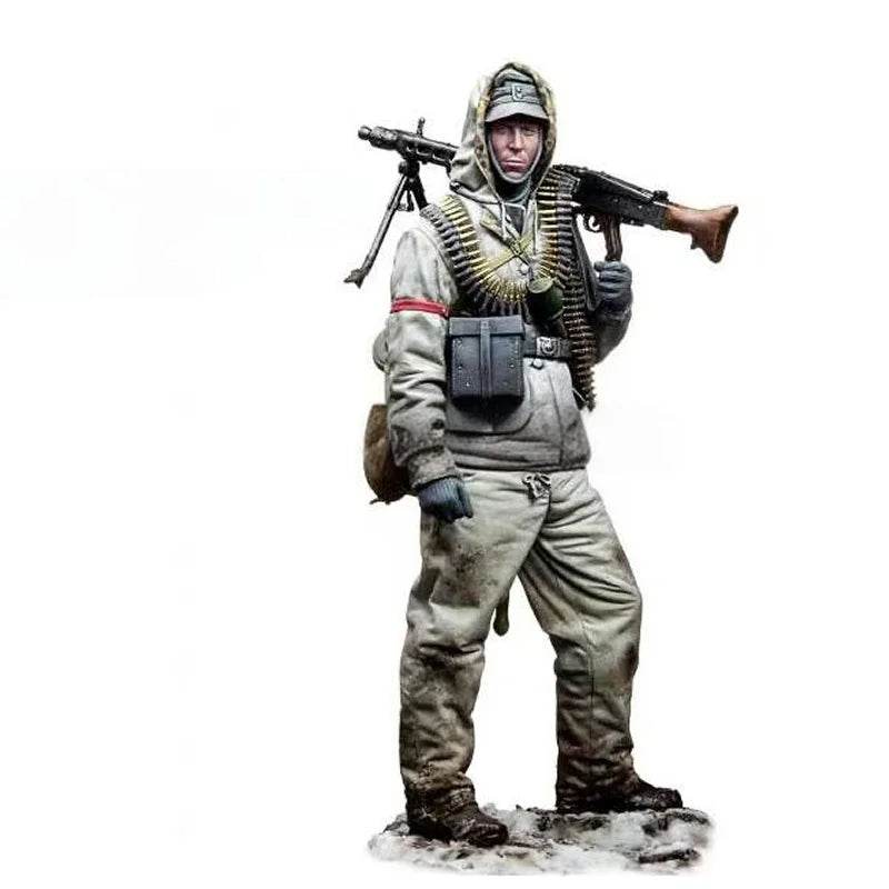1/35 World War II European Battlefield Soldier Resin Figurine - ToylandEU