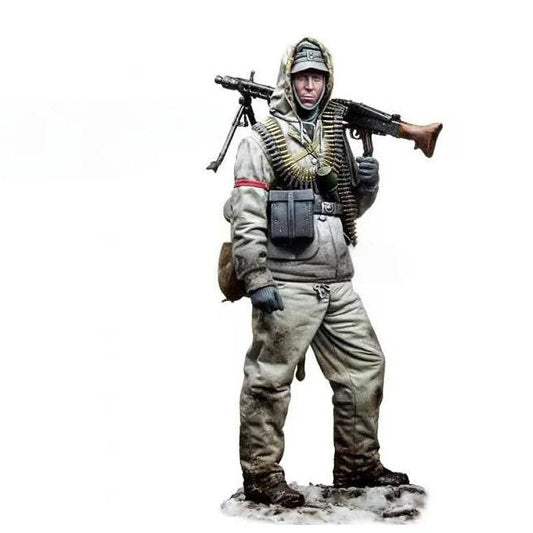 1/35 World War II European Battlefield Soldier Resin Figurine - ToylandEU