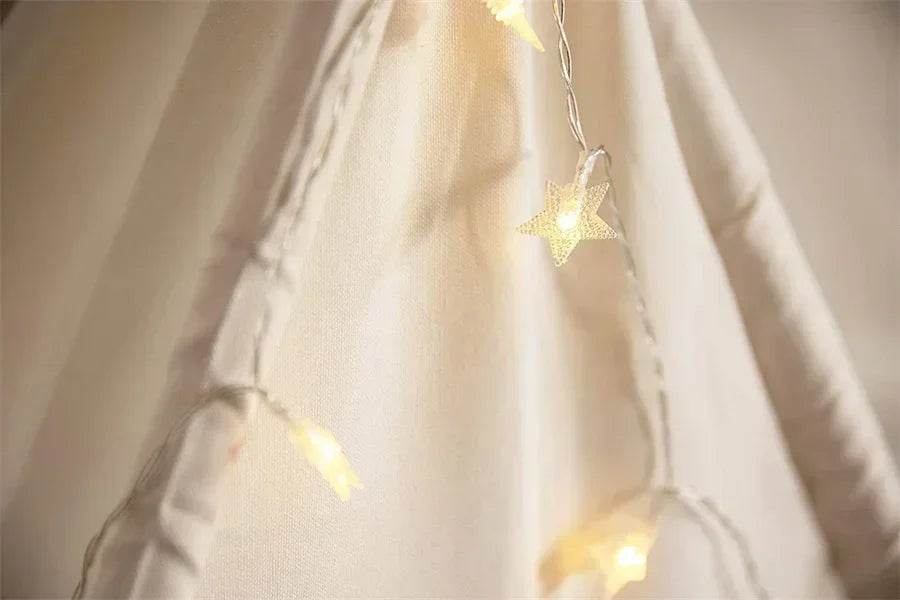 1.35M Kids Play Tent House Portable Tipi Teepee Castle - ToylandEU