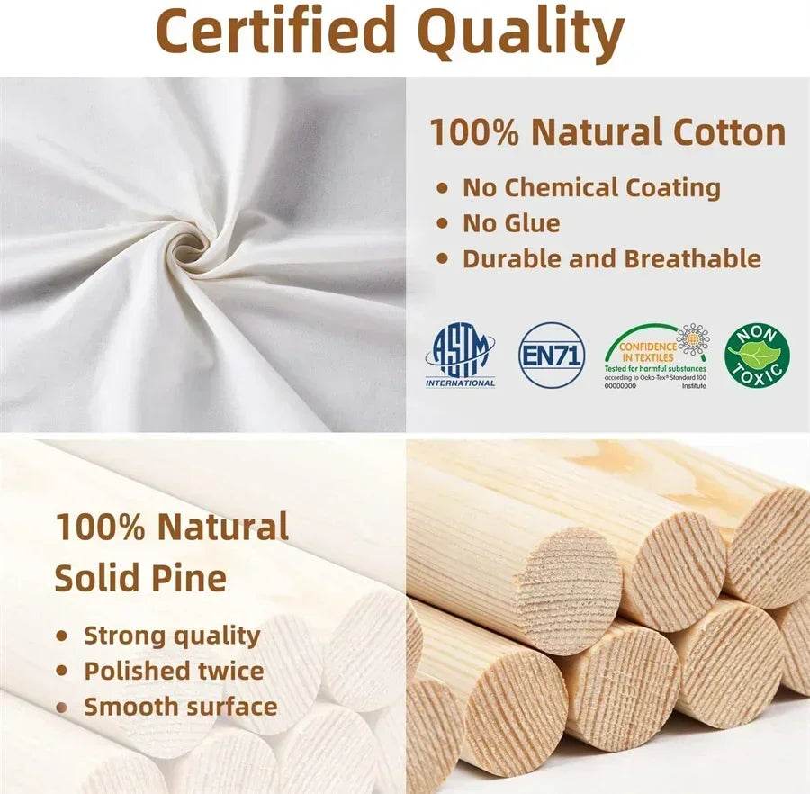 1.35M Kids Play Tent House Portable Tipi Teepee Castle - ToylandEU