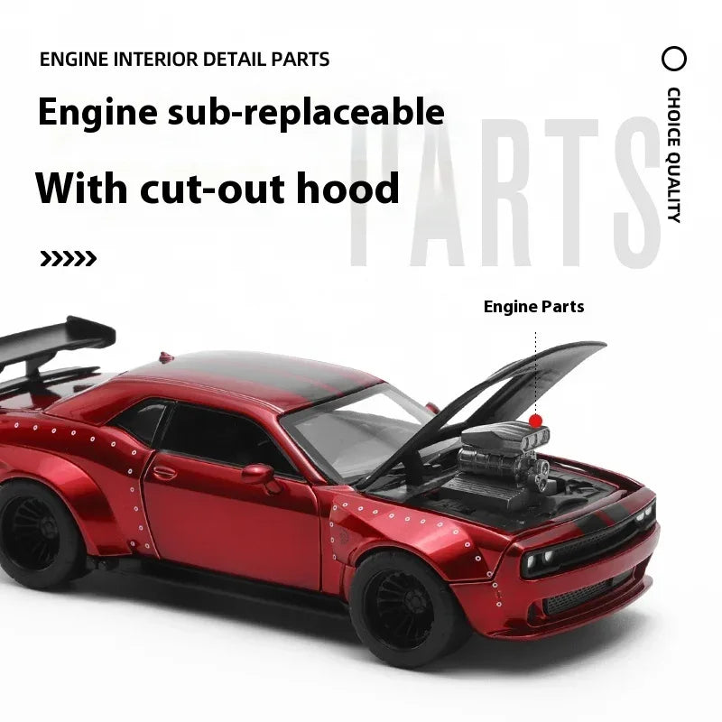 1:36 Dodge Challenger SRT Jailbreak Metal Diecast Model Car - ToylandEU