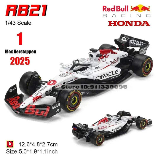  1:43 Diecast F1 Red Bull RB21 Official Model Car -  ToylandEU™