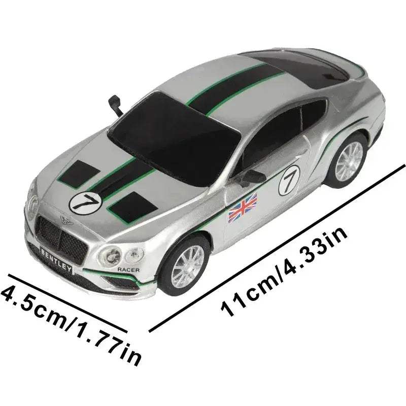 1 43 Scale Slot Car Set With Electric Racing Track - ToylandEU