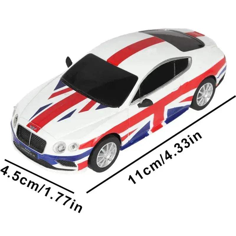 1 43 Scale Slot Car Set With Electric Racing Track - ToylandEU