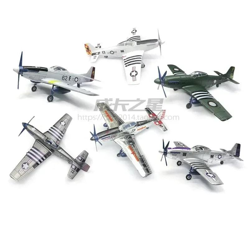 1/48 Scale P51 Mustang Model Kit | No Glue Required | Toylandeu