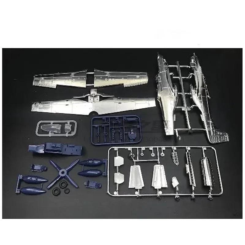 1/48 Scale P51 Mustang Model Kit | No Glue Required | Toylandeu