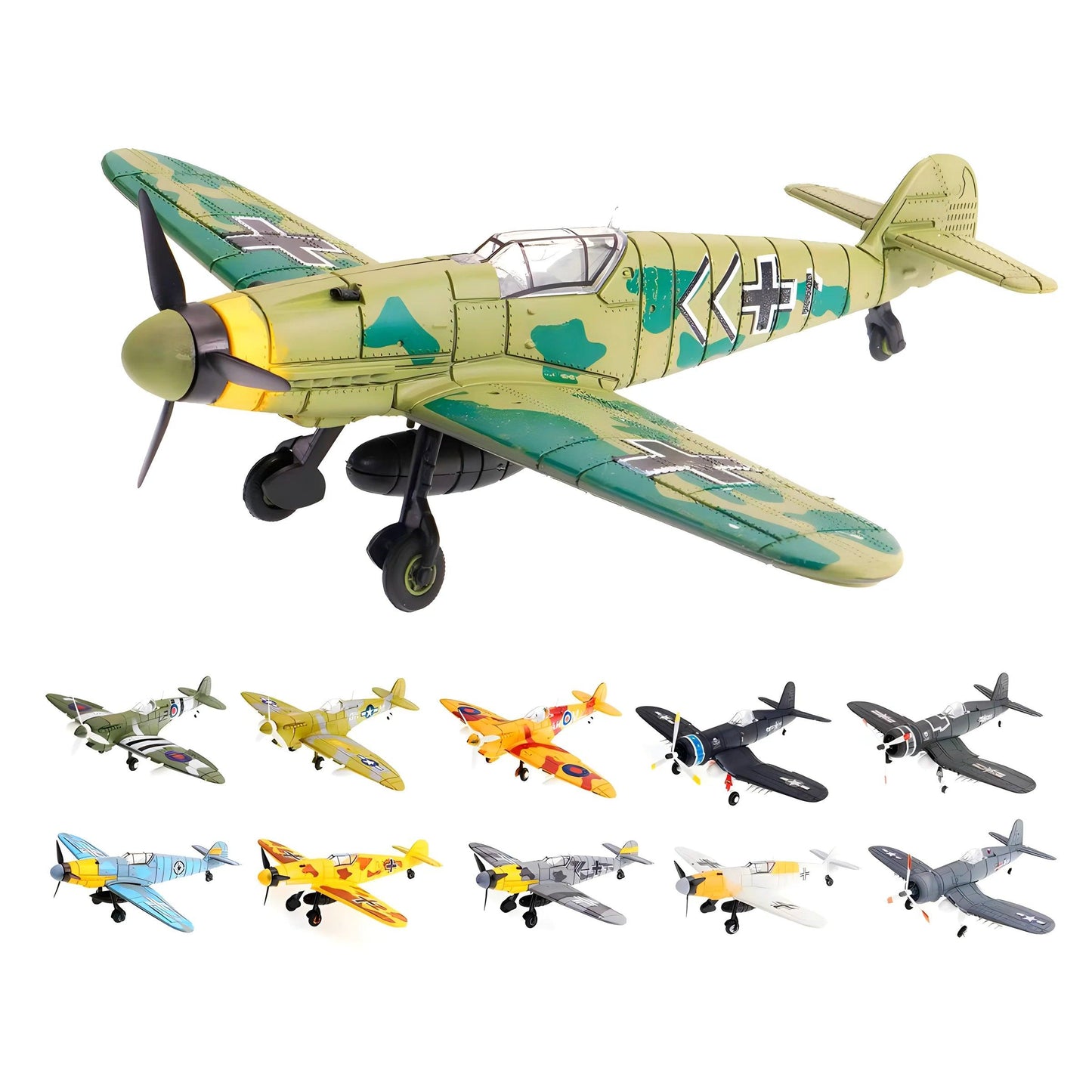 1 48 Scale P51 Mustang Model Kit | Plastic DIY | Toylandeu