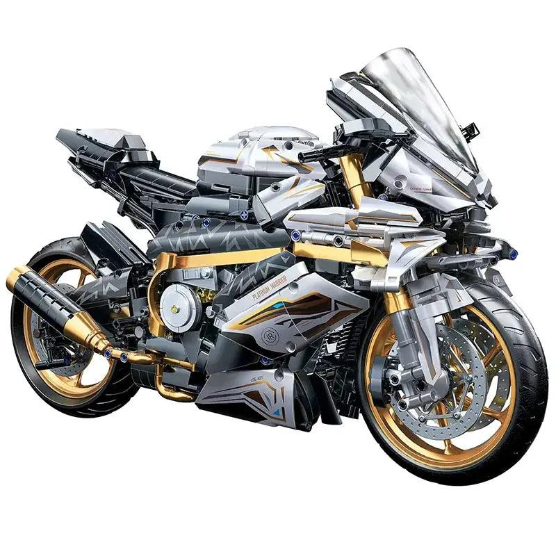 1 5 Mechanical Motorcycle Building Blocks Kit Premium -  ToylandEU™