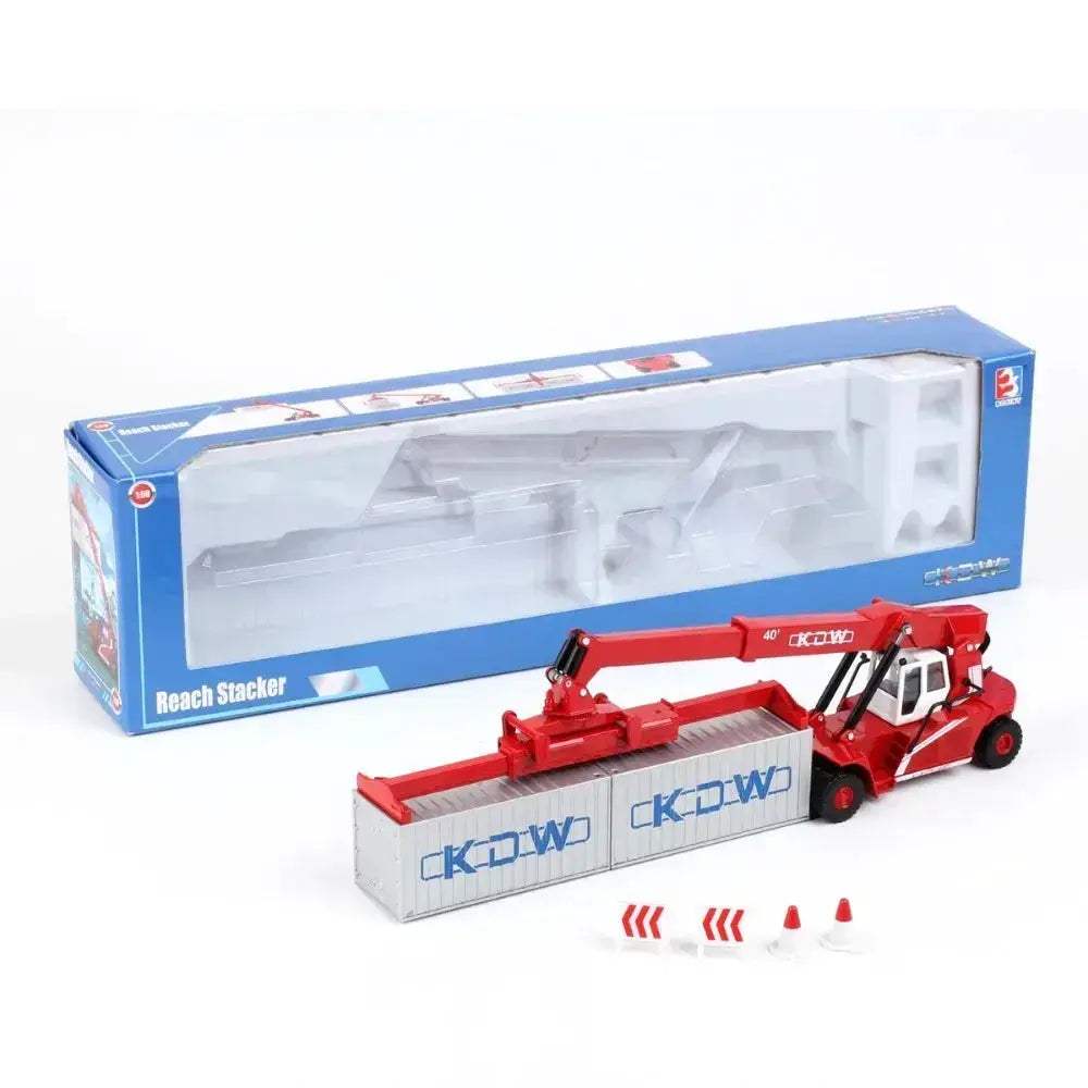  1:50 Diecast Container Crane Truck Realistic Stacker -  ToylandEU™