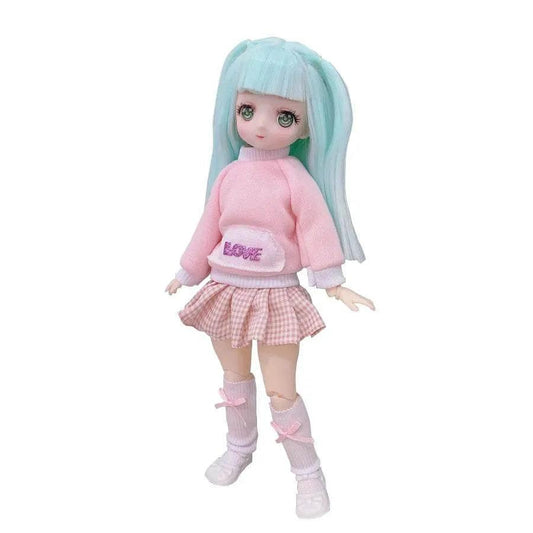  1/6 Bjd Anime Dolls For Kids Girls 30cm With Dresses Toy -  ToylandEU™
