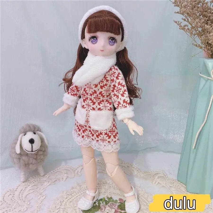  1/6 Bjd Anime Dolls For Kids Girls 30cm With Dresses Toy -  ToylandEU™