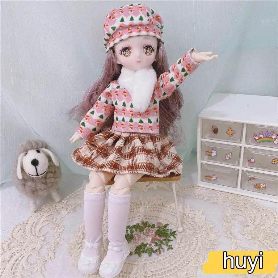 1/6 Bjd Anime Dolls For Kids Girls 30cm With Dresses Toy -  ToylandEU™