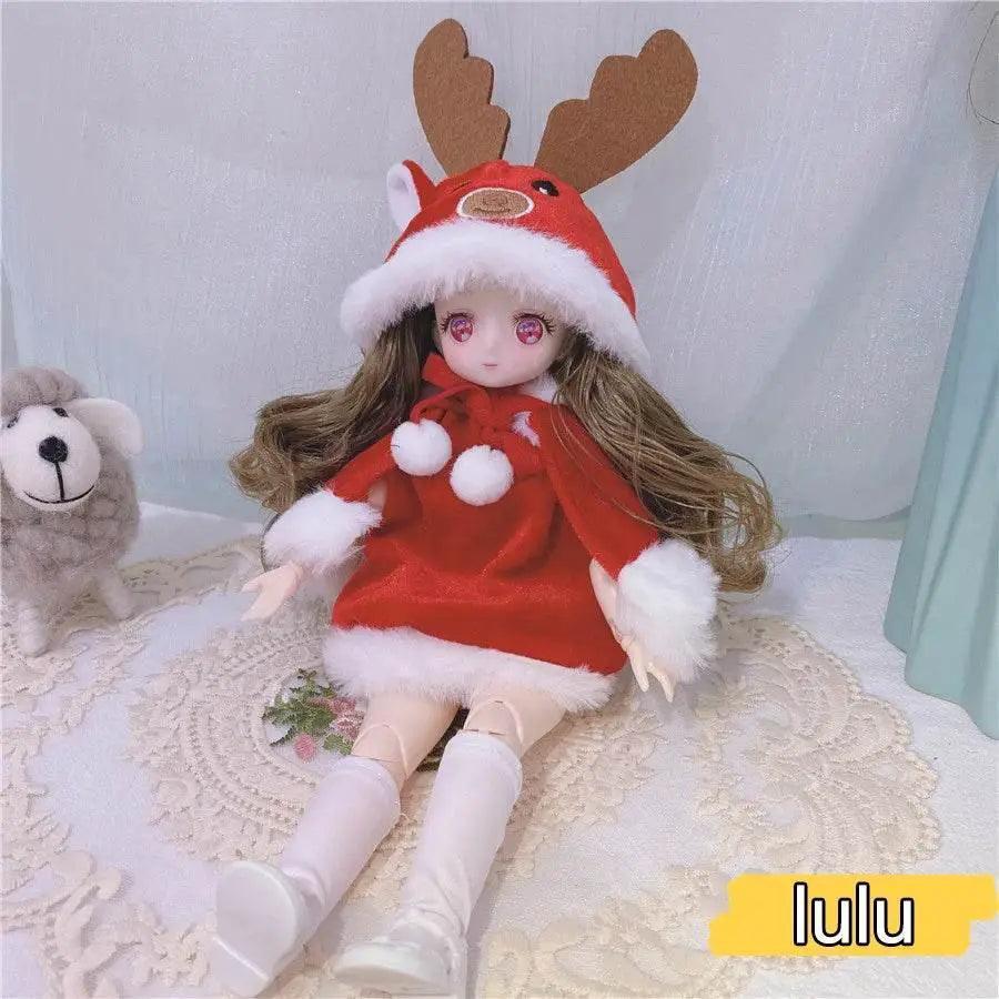  1/6 Bjd Anime Dolls For Kids Girls 30cm With Dresses Toy -  ToylandEU™