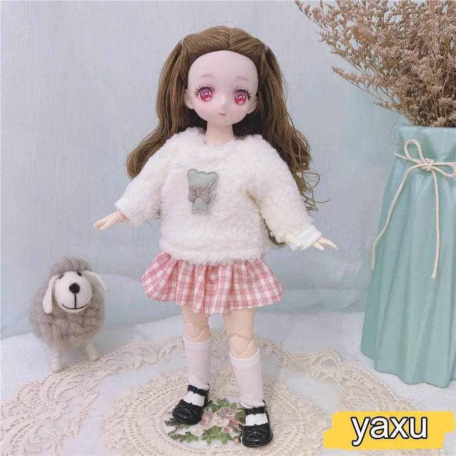  1/6 Bjd Anime Dolls For Kids Girls 30cm With Dresses Toy -  ToylandEU™